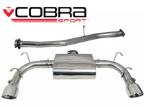 Mazda RX8 03-12 Catback Sportavgassystem Cobra Sport